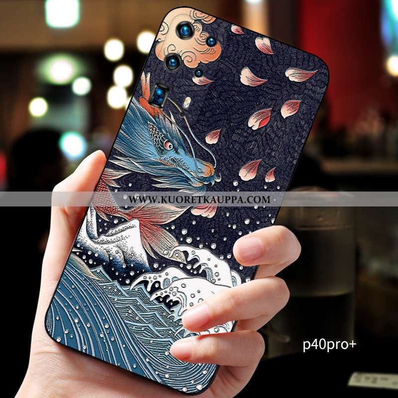 Kuori Huawei P40 Pro, Kuoret Huawei P40 Pro, Kotelo Huawei P40 Pro Suojaus Pesty Suede Kiinalainen T