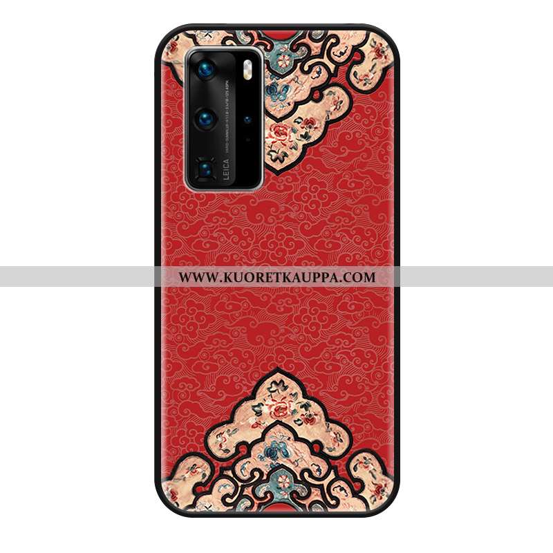 Kuori Huawei P40 Pro, Kuoret Huawei P40 Pro, Kotelo Huawei P40 Pro Suojaus Pesty Suede Suuntaus Puhe