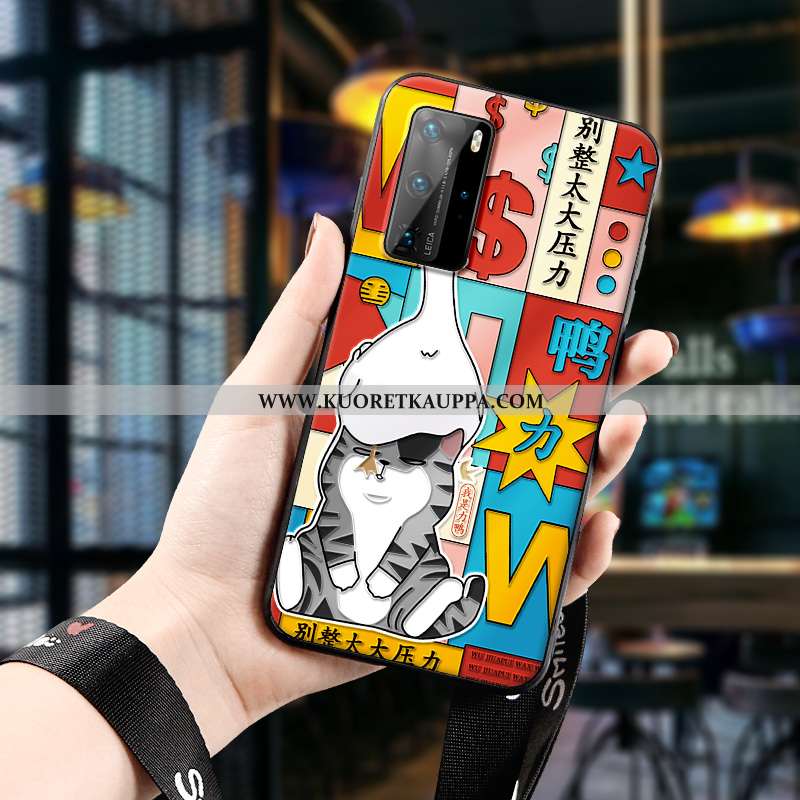 Kuori Huawei P40 Pro, Kuoret Huawei P40 Pro, Kotelo Huawei P40 Pro Suuntaus Ultra Suojaus Pehmeä Nes