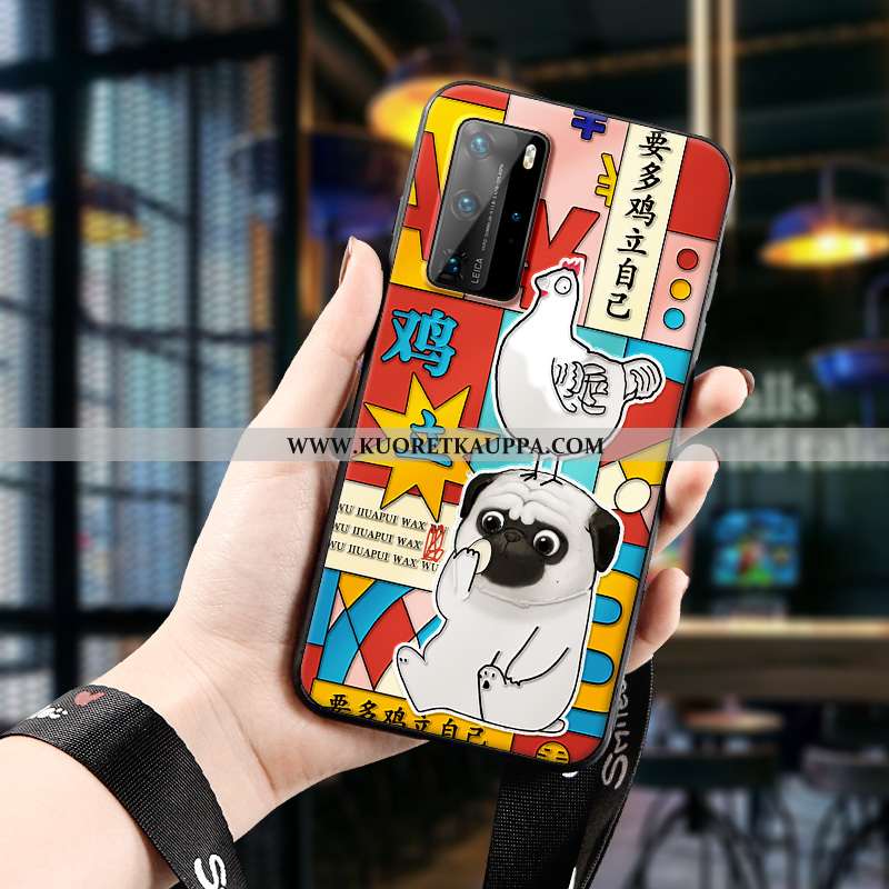 Kuori Huawei P40 Pro, Kuoret Huawei P40 Pro, Kotelo Huawei P40 Pro Suuntaus Ultra Suojaus Pehmeä Nes