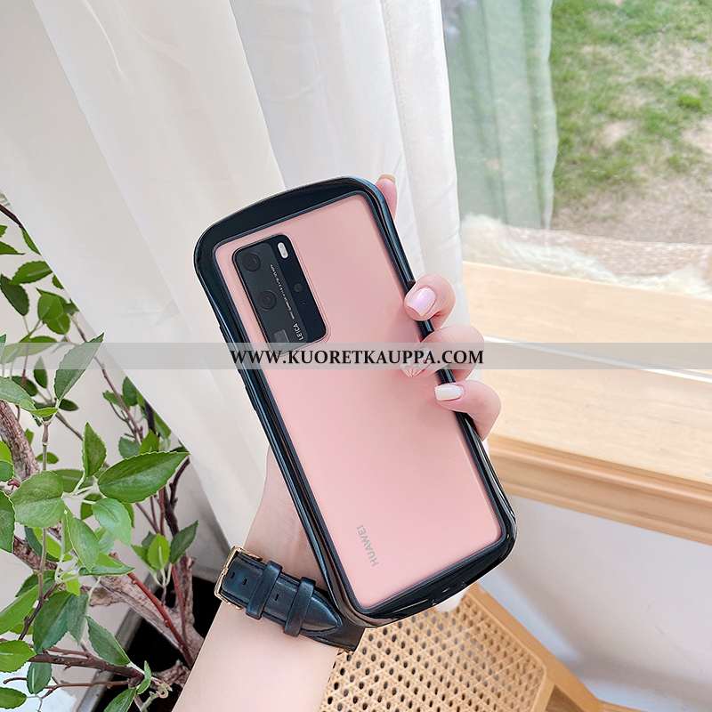 Kuori Huawei P40 Pro, Kuoret Huawei P40 Pro, Kotelo Huawei P40 Pro Valo Silikoni All Inclusive Murtu