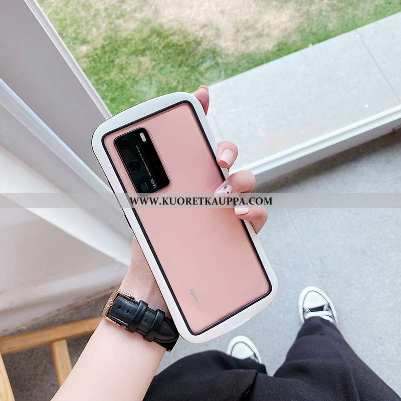 Kuori Huawei P40 Pro, Kuoret Huawei P40 Pro, Kotelo Huawei P40 Pro Valo Silikoni All Inclusive Murtu