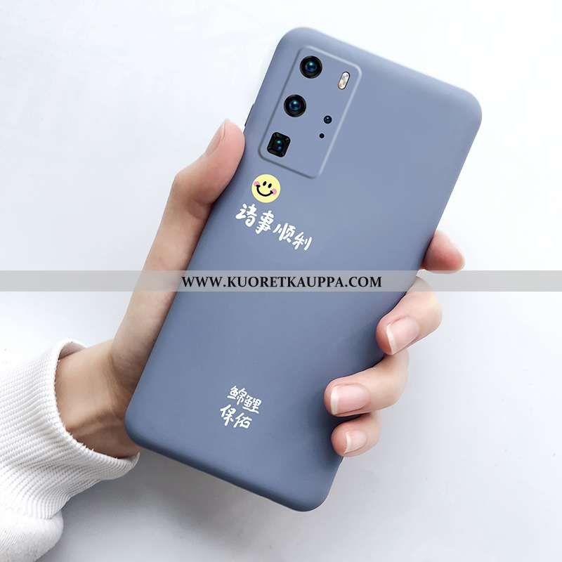 Kuori Huawei P40 Pro, Kuoret Huawei P40 Pro, Kotelo Huawei P40 Pro Valo Silikoni Suojaus Puhelimen N