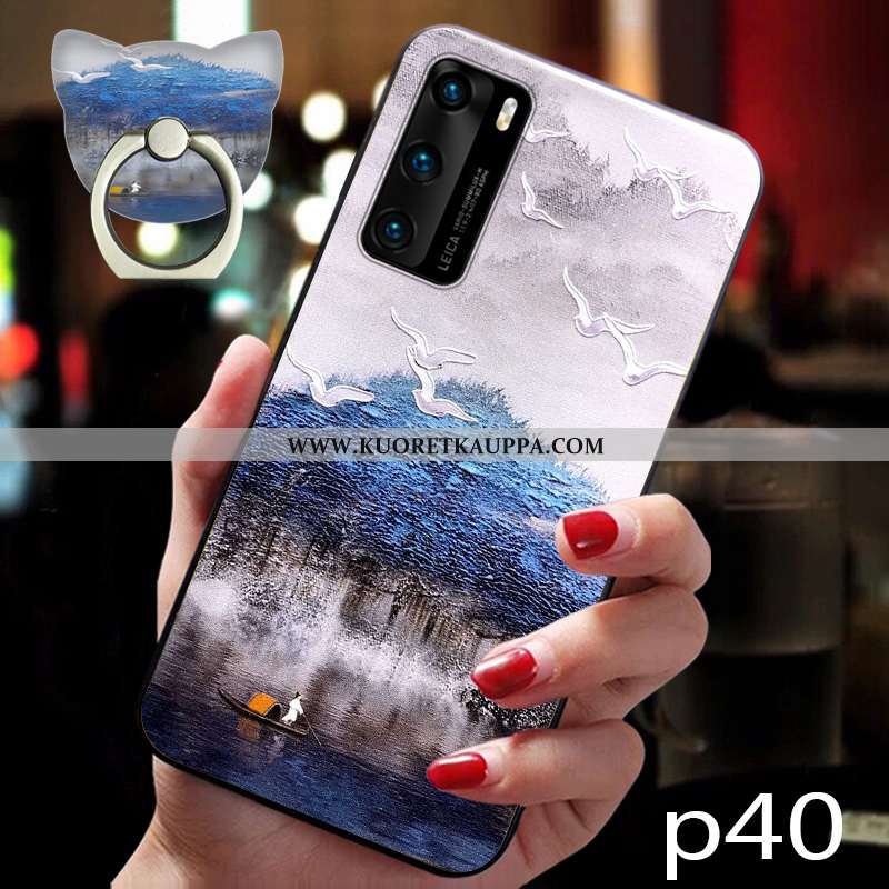 Kuori Huawei P40 Pro, Kuoret Huawei P40 Pro, Kotelo Huawei P40 Pro Vuosikerta Suuntaus Pehmeä Neste 