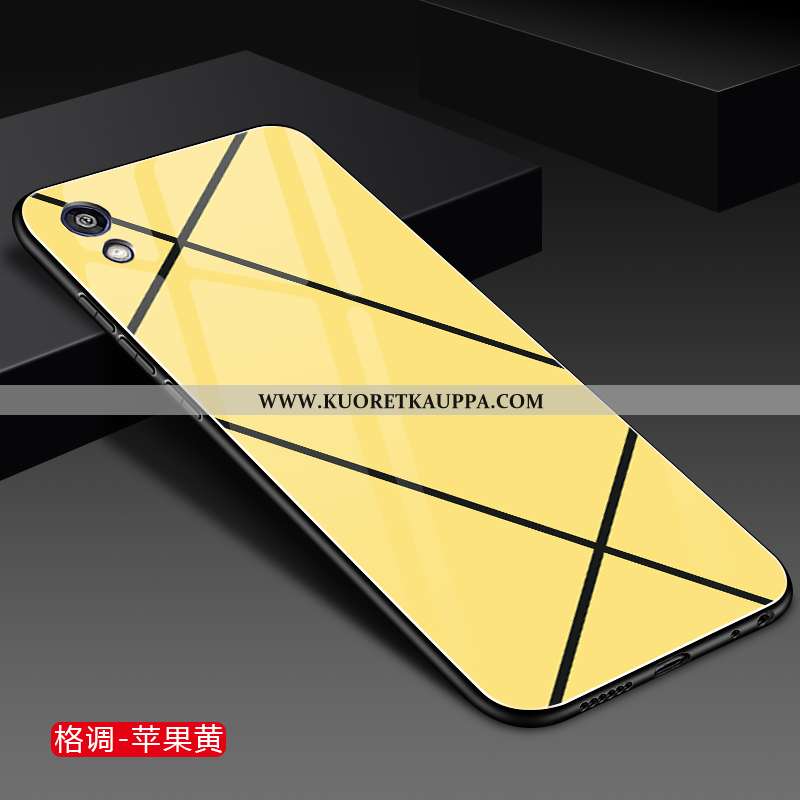 Kuori Huawei Y5 2020, Kuoret Huawei Y5 2020, Kotelo Huawei Y5 2020 Lasi Tila Kiinteä Väri Puhelimen 