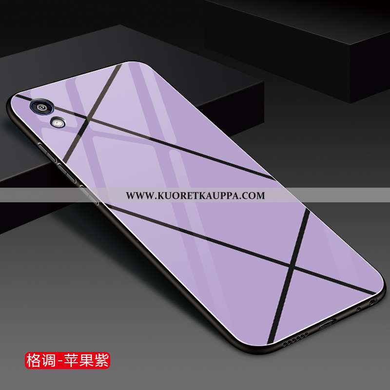 Kuori Huawei Y5 2020, Kuoret Huawei Y5 2020, Kotelo Huawei Y5 2020 Lasi Tila Kiinteä Väri Puhelimen 