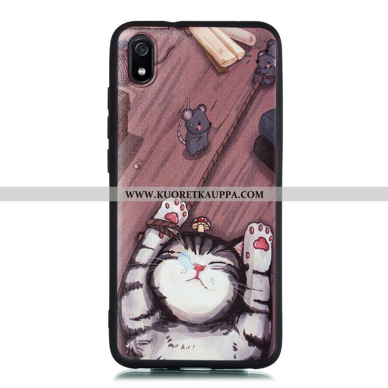 Kuori Huawei Y5 2020, Kuoret Huawei Y5 2020, Kotelo Huawei Y5 2020 Pesty Suede Persoonallisuus Murtu