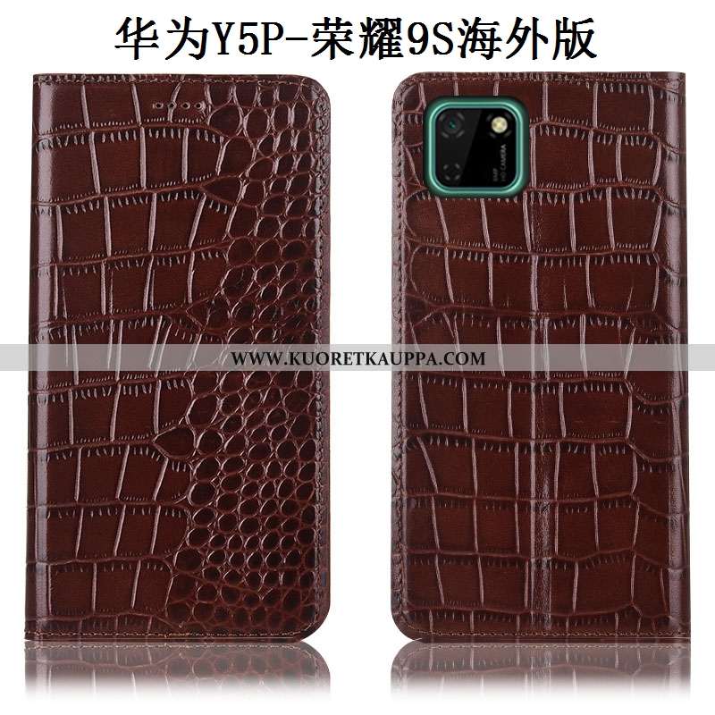 Kuori Huawei Y5p, Kuoret Huawei Y5p, Kotelo Huawei Y5p Aito Nahka Suojaus All Inclusive Puhelimen Ru