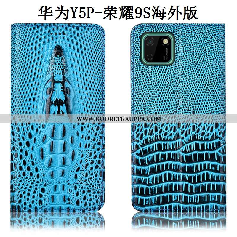 Kuori Huawei Y5p, Kuoret Huawei Y5p, Kotelo Huawei Y5p Aito Nahka Suojaus Puhelimen Keltaiset