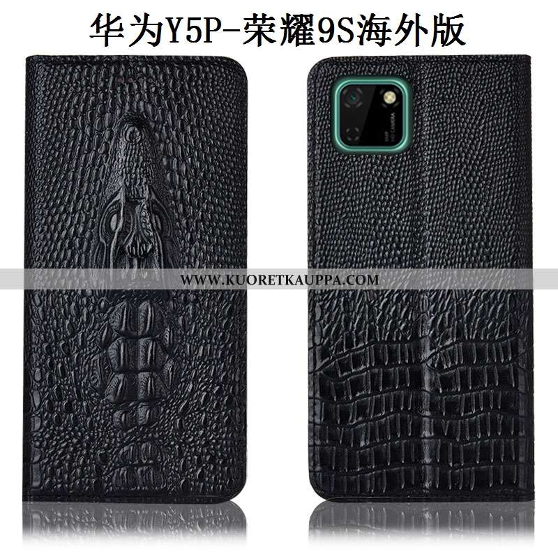 Kuori Huawei Y5p, Kuoret Huawei Y5p, Kotelo Huawei Y5p Aito Nahka Suojaus Puhelimen Keltaiset
