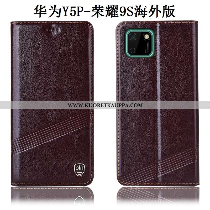 Kuori Huawei Y5p, Kuoret Huawei Y5p, Kotelo Huawei Y5p Aito Nahka Suojaus Puhelimen Murtumaton Ruske