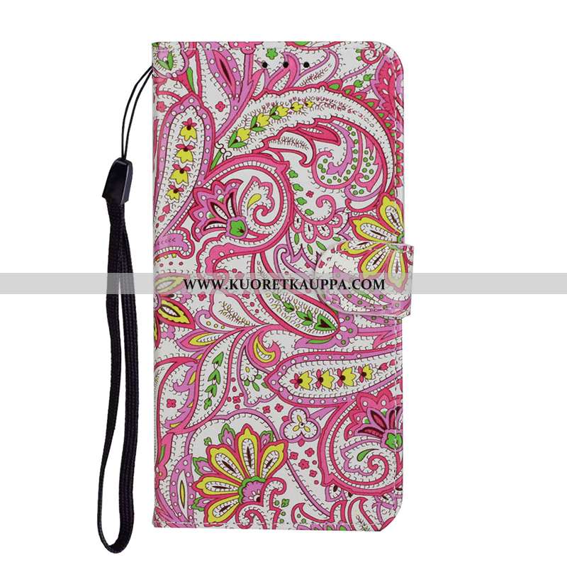 Kuori Huawei Y5p, Kuoret Huawei Y5p, Kotelo Huawei Y5p Kohokuviointi Suojaus Punainen Simpukka Pinkk