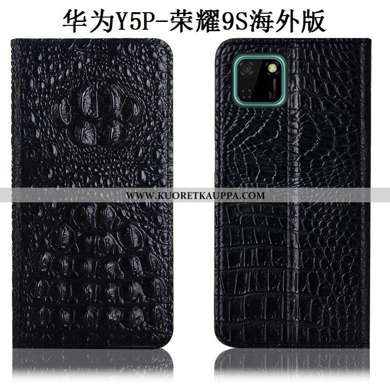 Kuori Huawei Y5p, Kuoret Huawei Y5p, Kotelo Huawei Y5p Kukkakuvio Suojaus Murtumaton Khaki