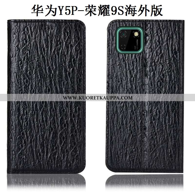 Kuori Huawei Y5p, Kuoret Huawei Y5p, Kotelo Huawei Y5p Nahkakuori Suojaus Lintu Sininen All Inclusiv