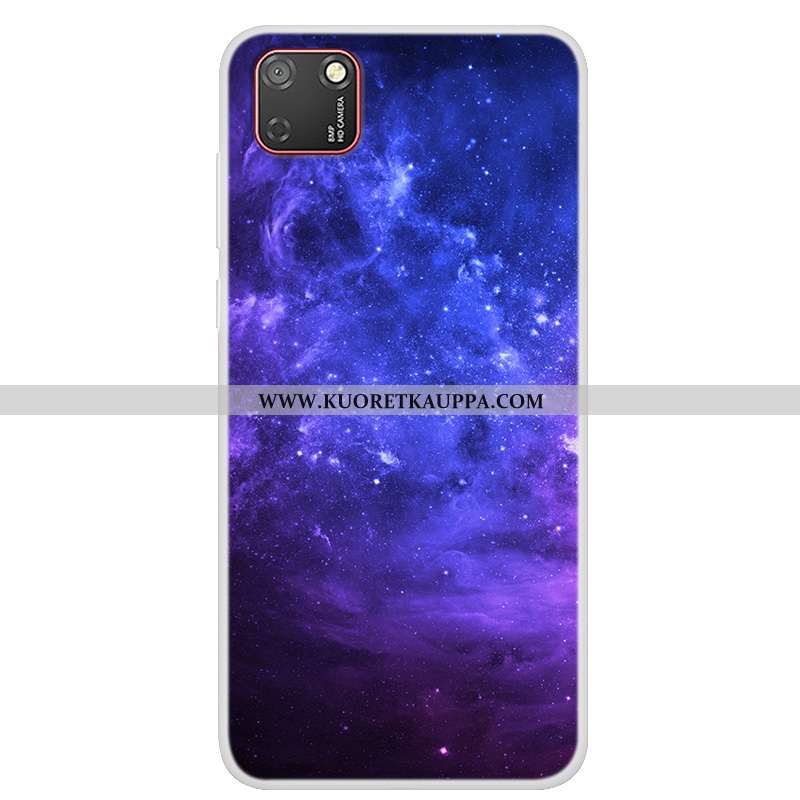 Kuori Huawei Y5p, Kuoret Huawei Y5p, Kotelo Huawei Y5p Pehmeä Neste Suojaus Maalaus Puhelimen Sinine