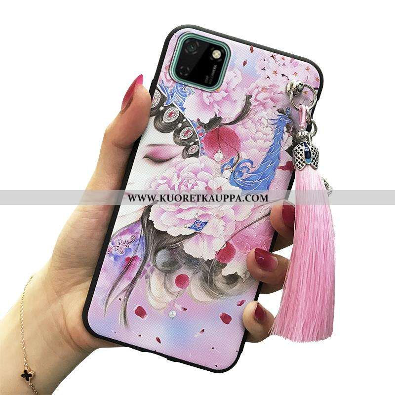 Kuori Huawei Y5p, Kuoret Huawei Y5p, Kotelo Huawei Y5p Silikoni Luova Palatsi Puhelimen Pinkki