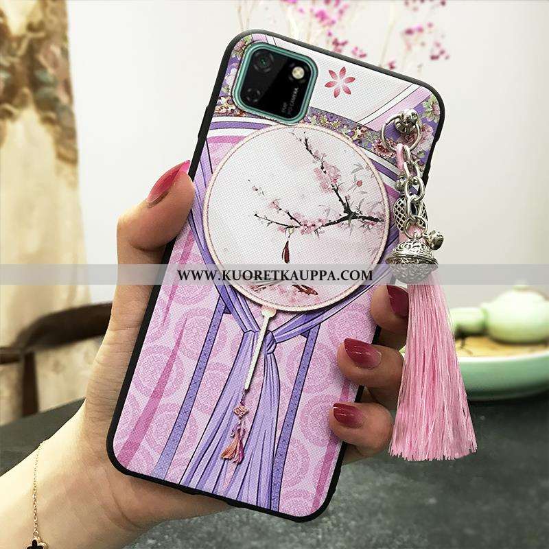 Kuori Huawei Y5p, Kuoret Huawei Y5p, Kotelo Huawei Y5p Silikoni Luova Palatsi Puhelimen Pinkki