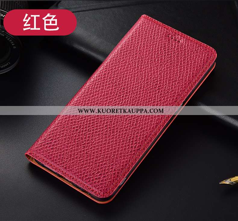 Kuori Huawei Y5p, Kuoret Huawei Y5p, Kotelo Huawei Y5p Suojaus Aito Nahka Kukkakuvio Murtumaton Puna