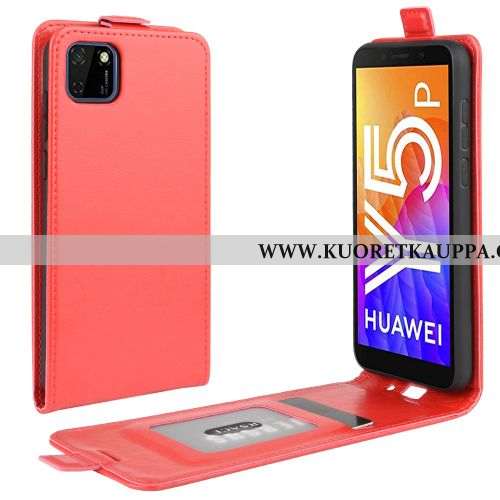 Kuori Huawei Y5p, Kuoret Huawei Y5p, Kotelo Huawei Y5p Suojaus Nahka Liiketoiminta Kortti Päivää Mus