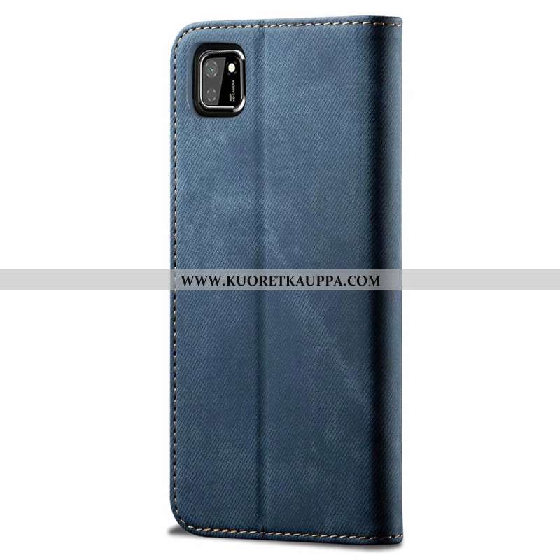 Kuori Huawei Y5p, Kuoret Huawei Y5p, Kotelo Huawei Y5p Suuntaus Pehmeä Neste Nahkakuori Luova Sinine