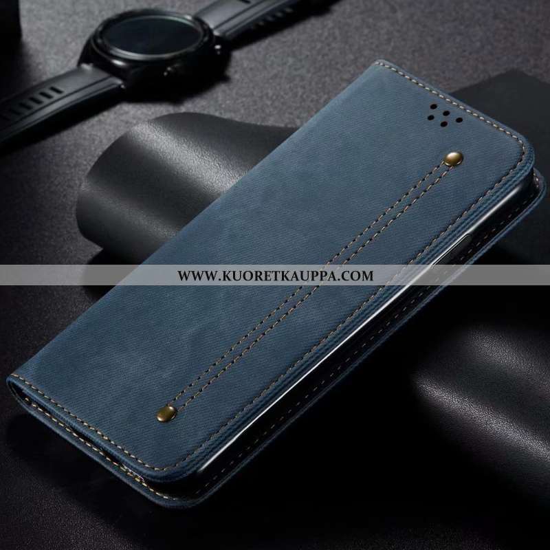 Kuori Huawei Y5p, Kuoret Huawei Y5p, Kotelo Huawei Y5p Suuntaus Pehmeä Neste Nahkakuori Luova Sinine