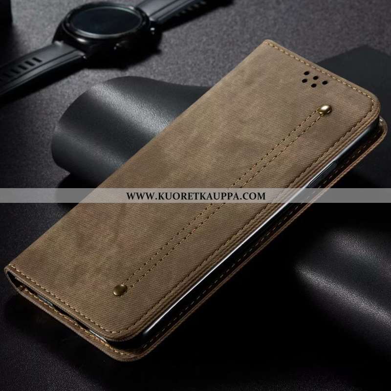 Kuori Huawei Y5p, Kuoret Huawei Y5p, Kotelo Huawei Y5p Suuntaus Pehmeä Neste Nahkakuori Luova Sinine