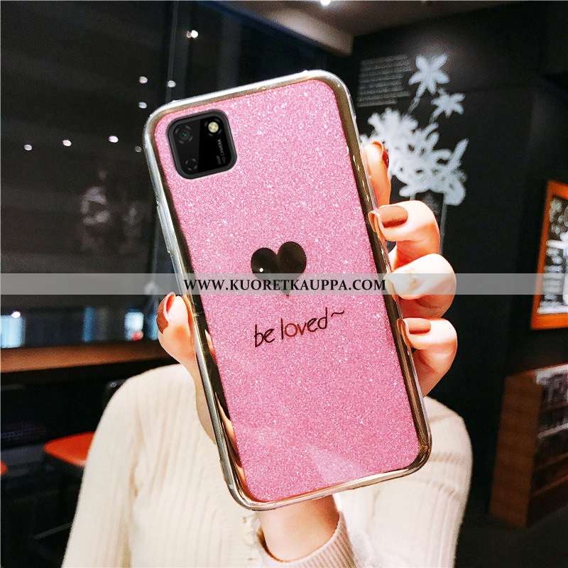 Kuori Huawei Y5p, Kuoret Huawei Y5p, Kotelo Huawei Y5p Tila Suojaus Jauhe Pinnoitus Vihreä