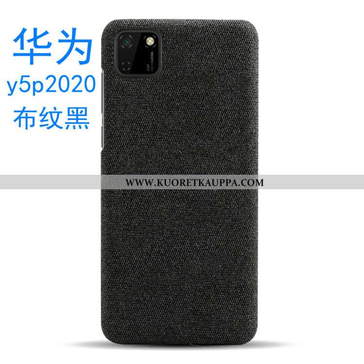 Kuori Huawei Y5p, Kuoret Huawei Y5p, Kotelo Huawei Y5p Valo Suojaus Kukkakuvio Harmaa