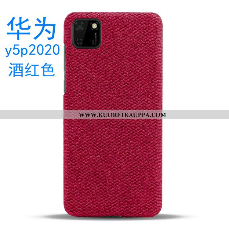 Kuori Huawei Y5p, Kuoret Huawei Y5p, Kotelo Huawei Y5p Valo Suojaus Kukkakuvio Harmaa