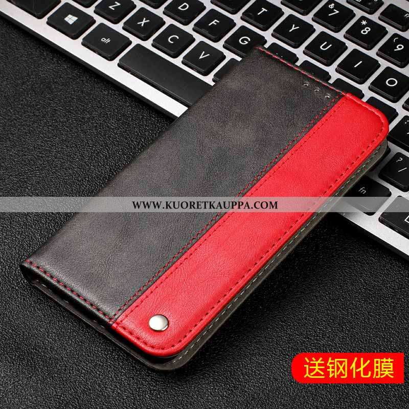 Kuori Huawei Y6 2020, Kuoret Huawei Y6 2020, Kotelo Huawei Y6 2020 Nahkakuori 2020 Harmaa Puhelimen