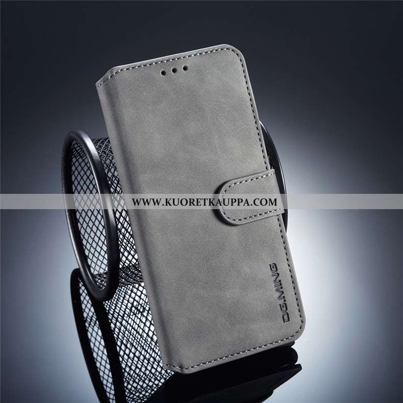 Kuori Huawei Y6 2020, Kuoret Huawei Y6 2020, Kotelo Huawei Y6 2020 Nahkakuori Tila Uusi 2020 Tuki Ke