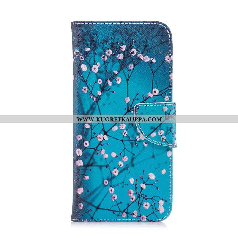 Kuori Huawei Y6 2020, Kuoret Huawei Y6 2020, Kotelo Huawei Y6 2020 Suojaus Nahkakuori 2020 Maalaus V