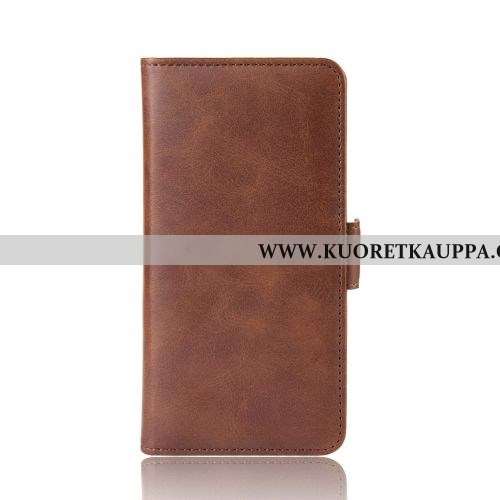 Kuori Huawei Y6 2020, Kuoret Huawei Y6 2020, Kotelo Huawei Y6 2020 Suojaus Nahkakuori Keltainen Kelt