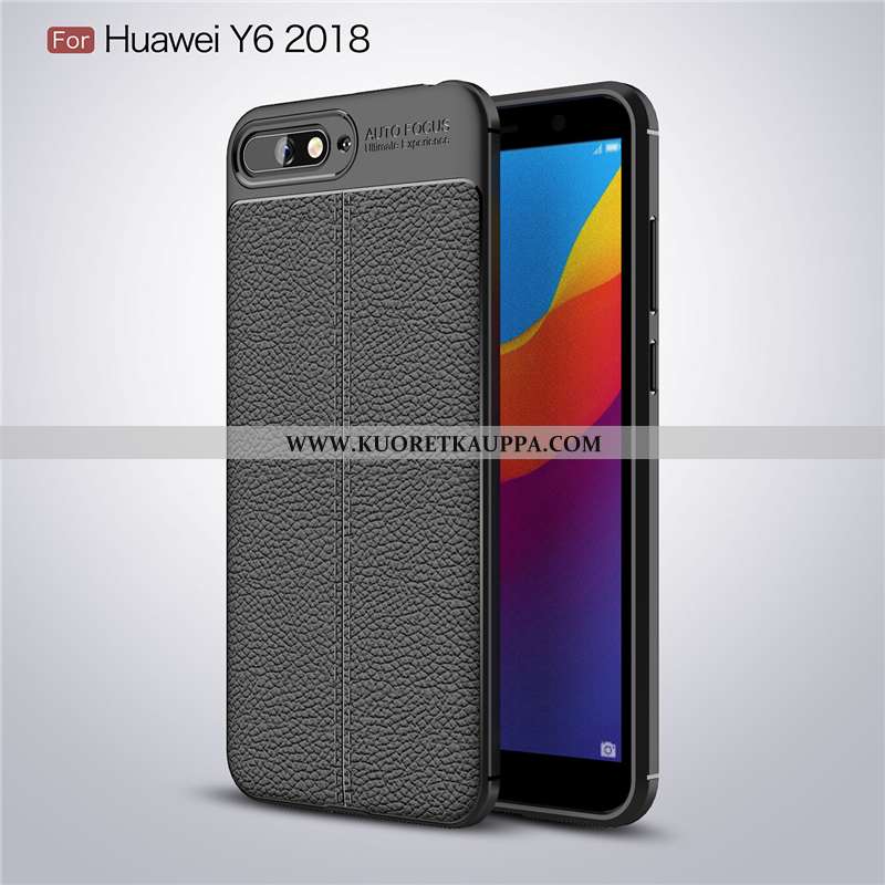 Kuori Huawei Y6 2020, Kuoret Huawei Y6 2020, Kotelo Huawei Y6 2020 Suuntaus Pehmeä Neste Tummansinin