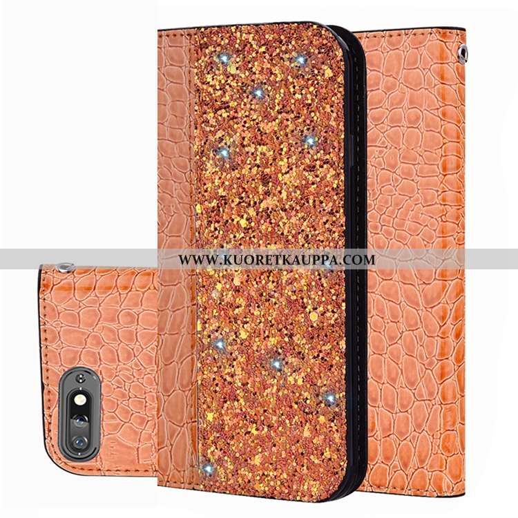 Kuori Huawei Y6 2020, Kuoret Huawei Y6 2020, Kotelo Huawei Y6 2020 Suuntaus Suojaus Violetti Kukkaku