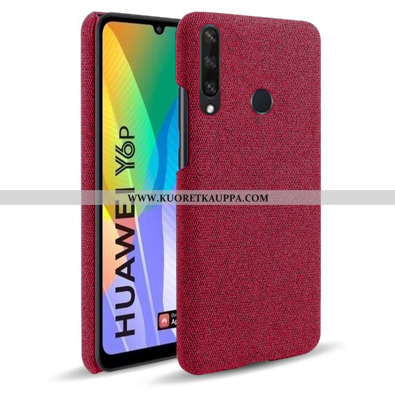 Kuori Huawei Y6p, Kuoret Huawei Y6p, Kotelo Huawei Y6p Kukkakuvio Nahkakuori Murtumaton Harmaa