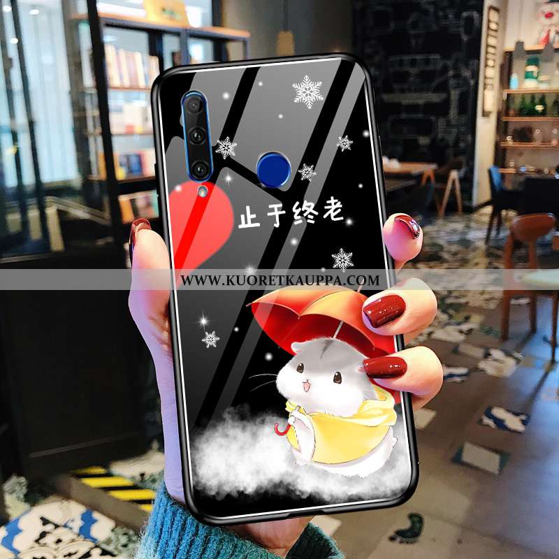 Kuori Huawei Y6p, Kuoret Huawei Y6p, Kotelo Huawei Y6p Lasi Tila Pesty Suede Kustannukset Mustat