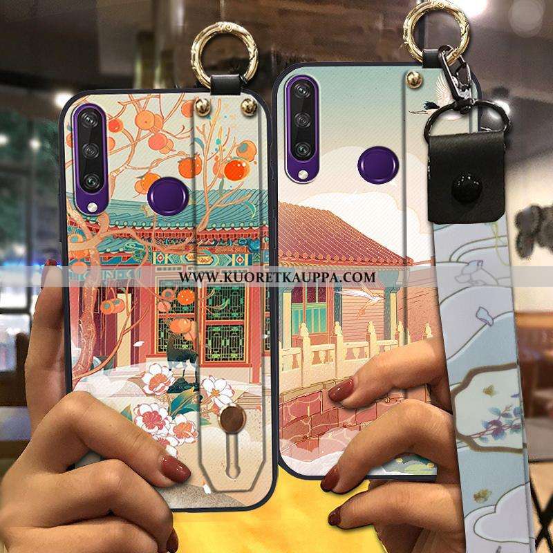 Kuori Huawei Y6p, Kuoret Huawei Y6p, Kotelo Huawei Y6p Luova Vuosikerta Tuki Suuntaus Puhelimen Sini