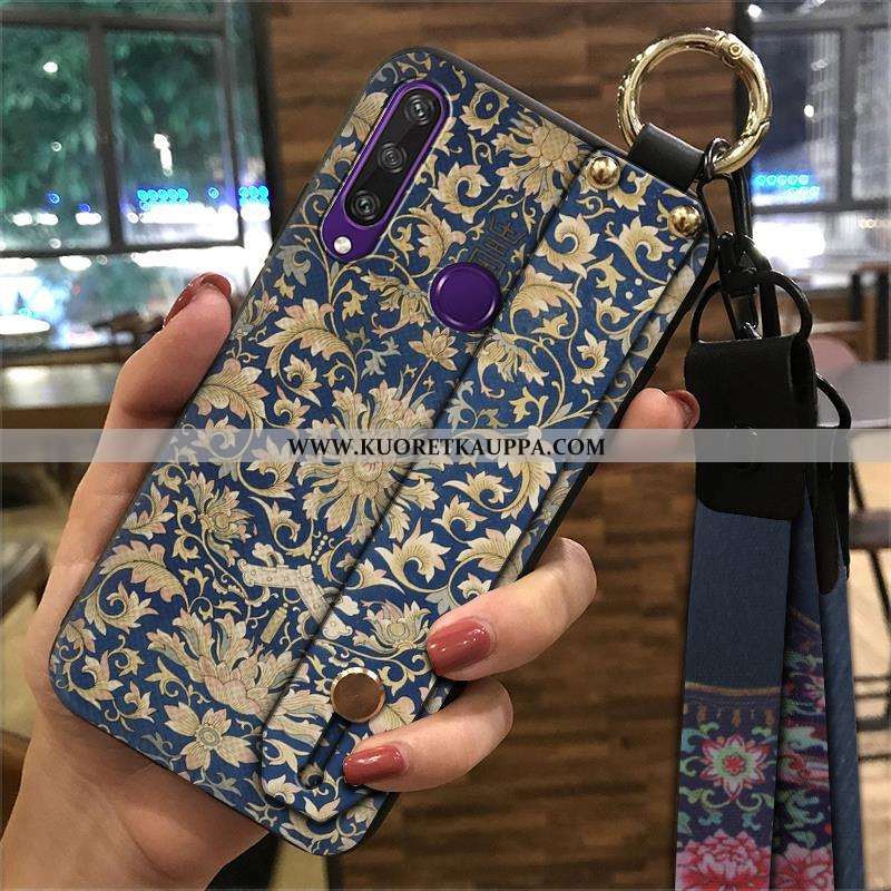 Kuori Huawei Y6p, Kuoret Huawei Y6p, Kotelo Huawei Y6p Luova Vuosikerta Tuki Suuntaus Puhelimen Sini