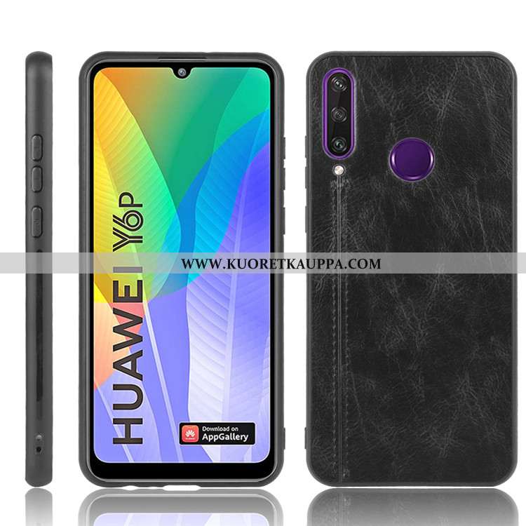 Kuori Huawei Y6p, Kuoret Huawei Y6p, Kotelo Huawei Y6p Nahka Suuntaus Keltainen Kova Keltaiset