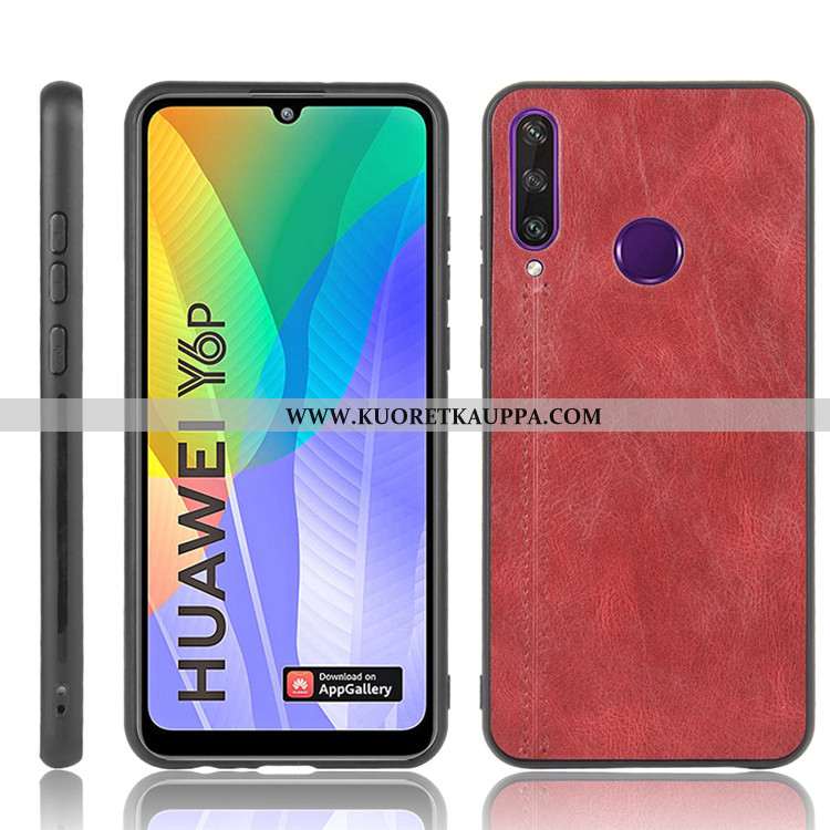 Kuori Huawei Y6p, Kuoret Huawei Y6p, Kotelo Huawei Y6p Nahka Suuntaus Keltainen Kova Keltaiset