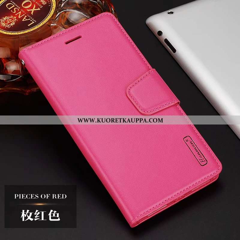 Kuori Huawei Y6p, Kuoret Huawei Y6p, Kotelo Huawei Y6p Nahkakuori Aito Nahka Silikoni All Inclusive 