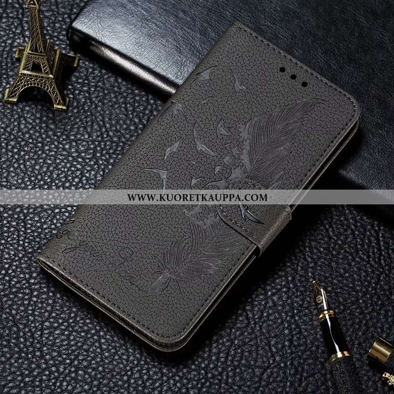 Kuori Huawei Y6p, Kuoret Huawei Y6p, Kotelo Huawei Y6p Nahkakuori Salkku All Inclusive Puhelimen Sim