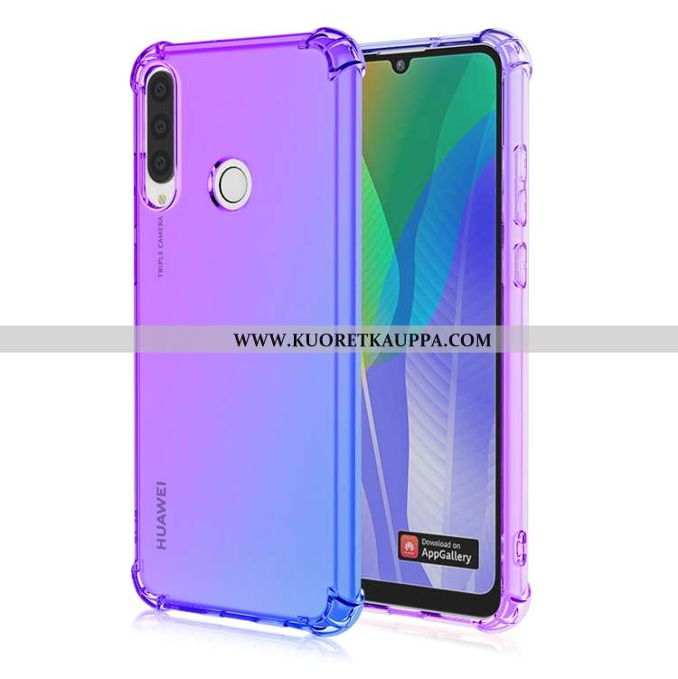 Kuori Huawei Y6p, Kuoret Huawei Y6p, Kotelo Huawei Y6p Pehmeä Neste Persoonallisuus Violetti Suupalt