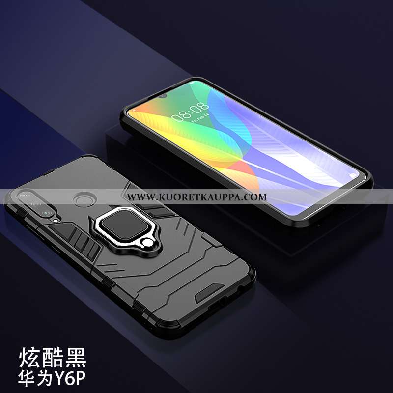 Kuori Huawei Y6p, Kuoret Huawei Y6p, Kotelo Huawei Y6p Pehmeä Neste Rengas Liiketoiminta Punainen