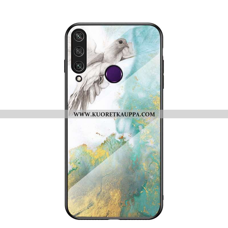 Kuori Huawei Y6p, Kuoret Huawei Y6p, Kotelo Huawei Y6p Pehmeä Neste Silikoni L Tila Vihreä