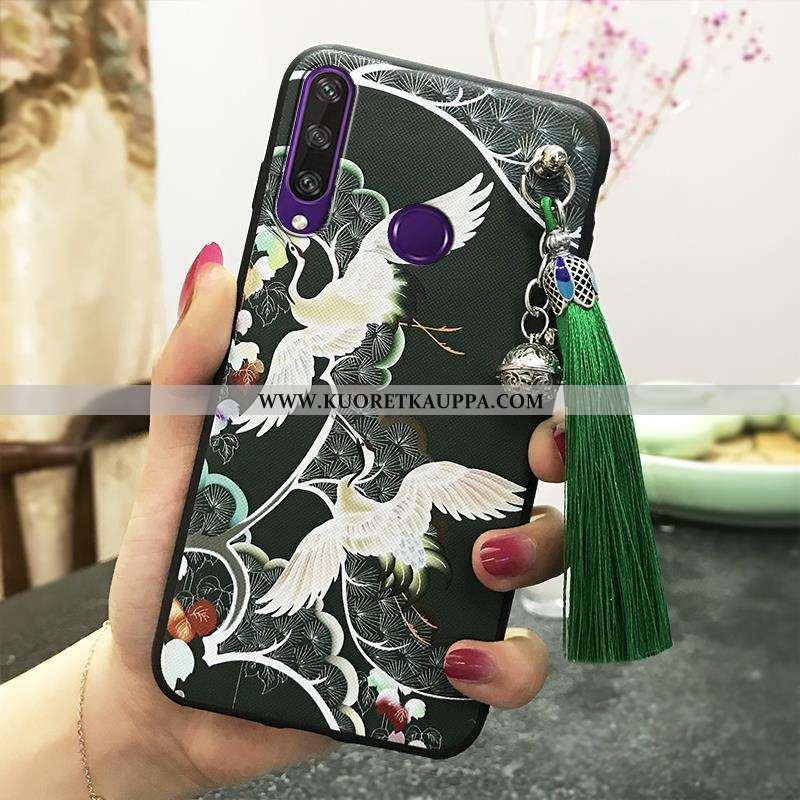 Kuori Huawei Y6p, Kuoret Huawei Y6p, Kotelo Huawei Y6p Pehmeä Neste Suojaus Suuntaus Pinkki