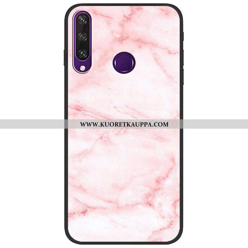 Kuori Huawei Y6p, Kuoret Huawei Y6p, Kotelo Huawei Y6p Pesty Suede Luova Maalaus Vihreä