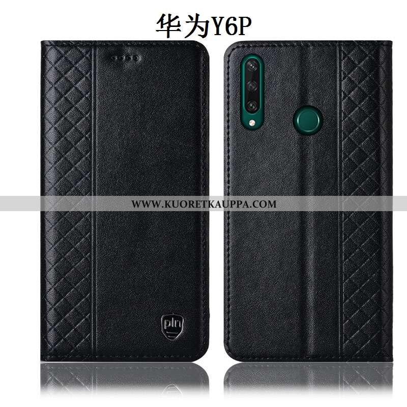 Kuori Huawei Y6p, Kuoret Huawei Y6p, Kotelo Huawei Y6p Suojaus Aito Nahka Puhelimen Murtumaton Ruske