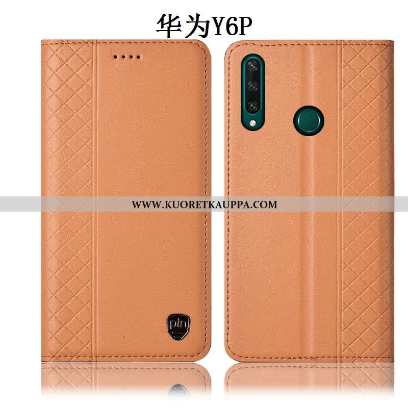 Kuori Huawei Y6p, Kuoret Huawei Y6p, Kotelo Huawei Y6p Suojaus Aito Nahka Puhelimen Murtumaton Ruske